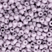 Abalorios Rocalla Miyuki Duracoat 8/0 2025-1 - Malva claro opaco mate x8 g