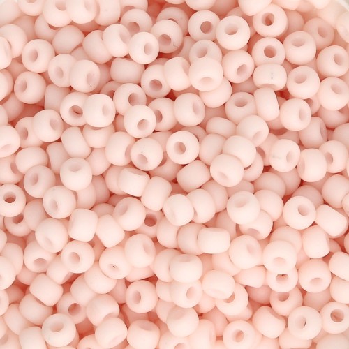 Rocaille Miyuki Duracoat 8/0 2036 - Rosa Té Opaco Mate x8g