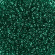 Cuentas de Rocalla Preciosa 11/0 de 2 mm - verde aguamarina x 20 g