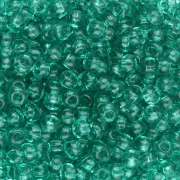 Cuentas de Rocalla Preciosa 8/0 - 3 mm - Verde aguamarina x 20 g