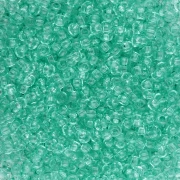 Rockery 11/0 2 mm - Solgel - Verde 2 Cristal Teñido x20g