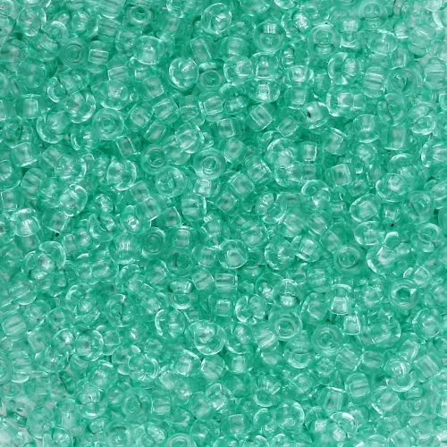 Rockery 11/0 2 mm - Solgel - Verde 2 Cristal Teñido x20g