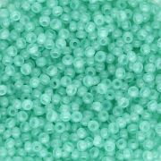 Rockery 11/0 2 mm - Solgel - Verde 2 Alabastro teñido x20g