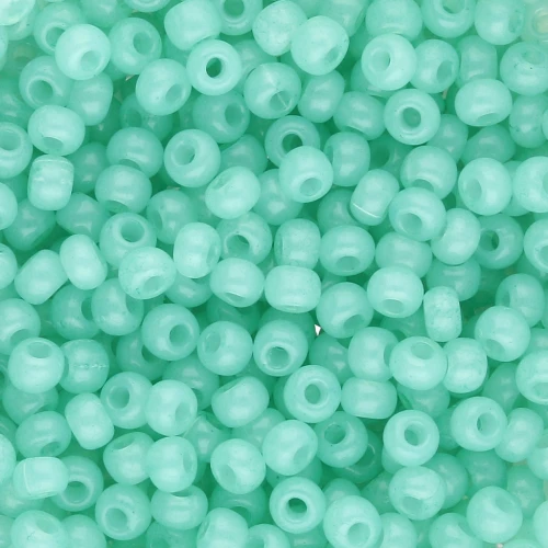 Rockery 8/0 3 mm - Solgel - Verde 2 Alabastro teñido x20g