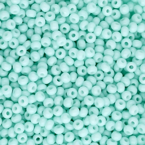 Rockery 11/0 2 mm - Solgel - Verde 1 Teñido Blanco Calizo x20g