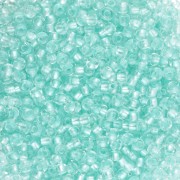 Cuentas Preciosa Rocalla 11/0 de 2 mm - Crystal Lined Green Pearl, 20 g