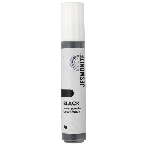 Terciopelo en polvo en frasco - Jesmonite - Negro x4g