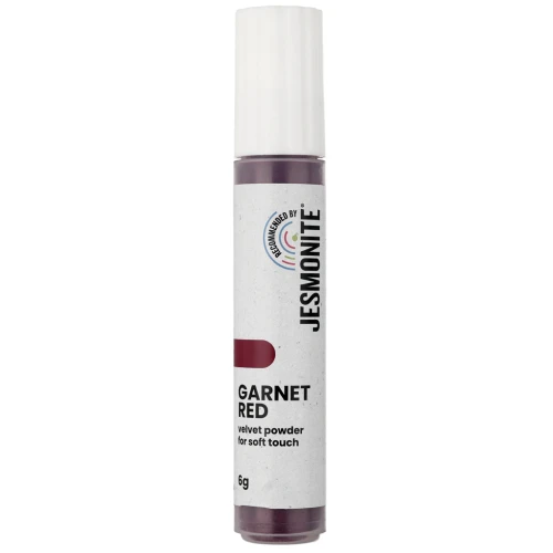 Terciopelo en polvo en frasco - Jesmonita - Rojo granate x4g