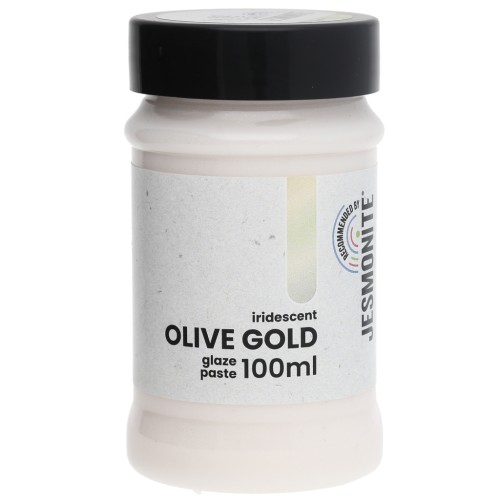 Pasta para glasear en frasco - Jesmonite - Iridescent Olive Gold x100ml