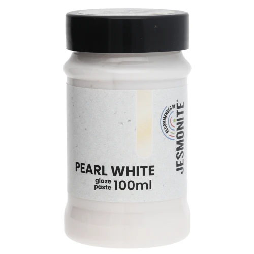 Pasta para glasear en frasco - Jesmonite - Blanco perla x100ml