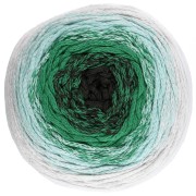 Bobina de cordón de macramé Cotton Air Cake 1mm - Tie and Die Verde x220m