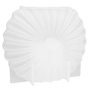 Molde silicona 3D florero girasol 10x13 cm - Transparente x1