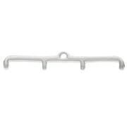 Platillo - Punta para tejer Rocaille Miyuki 11/0 Skafi IV Plata Vielli x1