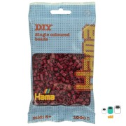 Perlas de planchar Hama Midi 5 mm Granada (n°118) x 1000