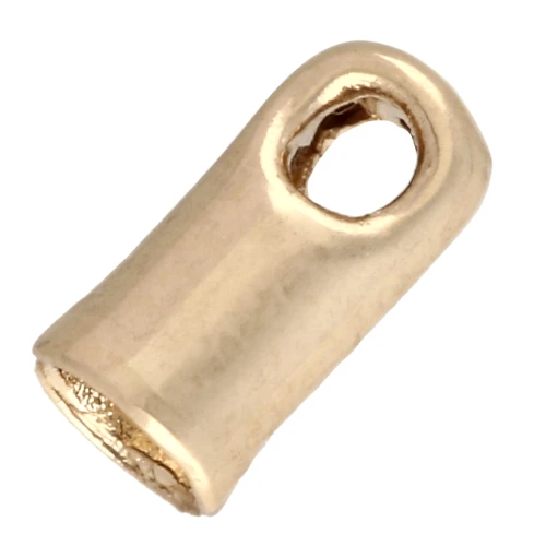 Terminales de cable de 2 mm - 3 micras chapados en oro x4
