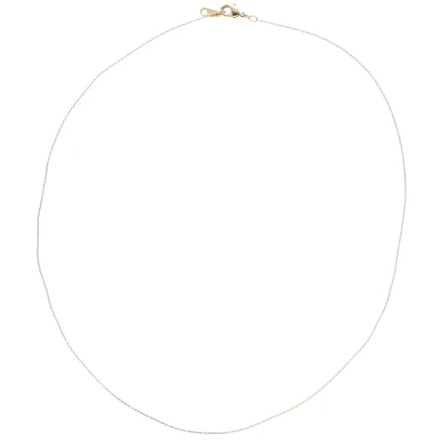 Gargantilla chapada en oro de 0,8 mm para Miyuki Delica 11/0 3 micras x46cm