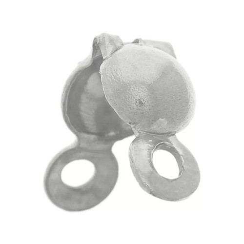 Tapa de nudo de 4 mm con anillos cerrados - Acero inoxidable 304L x20