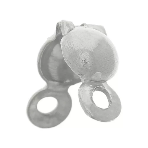 Tapa de nudo de 4 mm con anillos cerrados - Acero inoxidable 304L x20