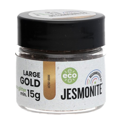 Escamas de purpurina ecológica - Jesmonite - Oro grande x15g