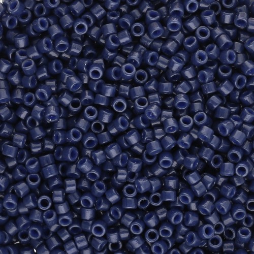 Miyuki Delica Duracoat 11/0 DB2143 - Teñido azul marino opaco Paquete de 100 g