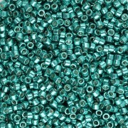 Miyuki Delica Duracoat 11/0 DB2506 - Galvanizado Verde Aqua Oscuro paquete de 100g