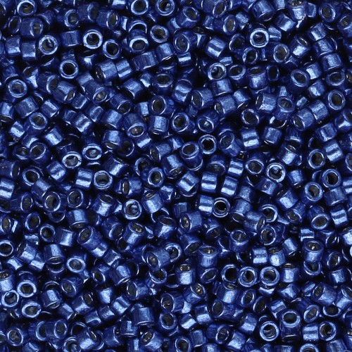 Miyuki Delica Duracoat 11/0 DB2511 - Azul marino galvanizado Paquete de 100 g