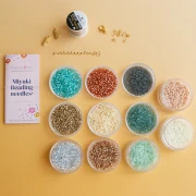 Mis joyas DIY - Kit de pulsera con cuentas Miyuki Delica en telar