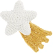 Ricorumi Glow in the Dark Algodón Rico Diseño Amigurumi - Blanco Fosforescente x25g