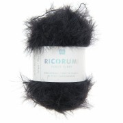 Ricorumi Peluche de imitación Peluche Rico Diseño Amigurumi - Negro 011 x25g