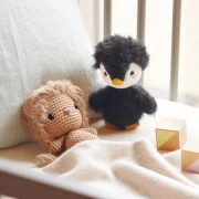 Ricorumi Peluche de imitación Peluche Rico Diseño Amigurumi - Negro 011 x25g