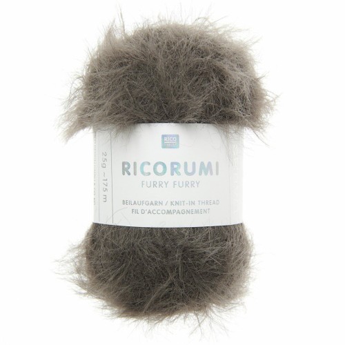 Ricorumi Furry Rico Design Amigurumi hilo de piel sintética - Taupe 021 x25g