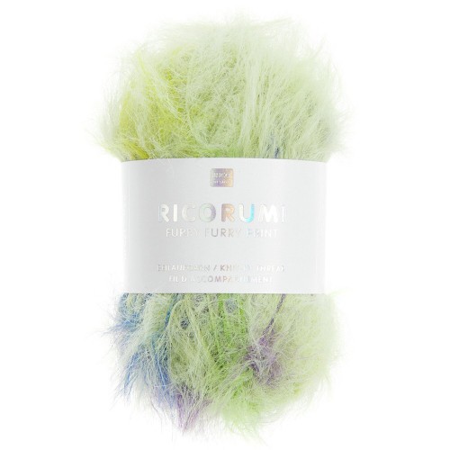 Ricorumi Furry hilo de imitación de piel Furry Rico Design Amigurumi - Print Fresh x25g