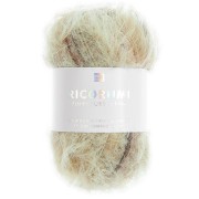 Ricorumi Peluche de imitación Peluche Rico Diseño Amigurumi - Print Beige x25g