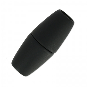 Cierre magnético 34 mm para cordón 8 mm Negro mate x1