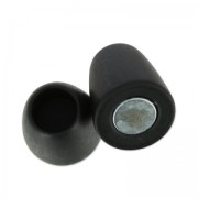 Cierre magnético 34 mm para cordón 8 mm Negro mate x1