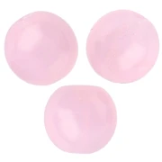 Cuentas de cristal checo redondas 8 mm - Rose Opal x20