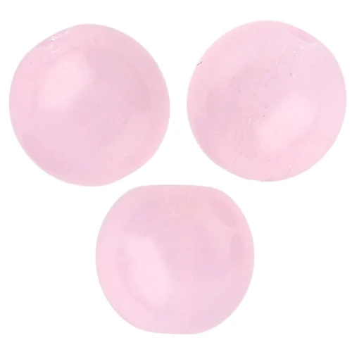 Cuentas de cristal checo redondas 8 mm - Rose Opal x20