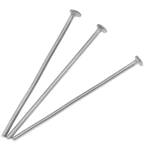 Clavos cabeza plana 30x1 mm - acero inoxidable 304 x10