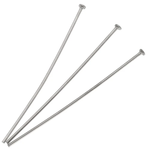 Clavos cabeza plana 50x1 mm - acero inoxidable 304 x10