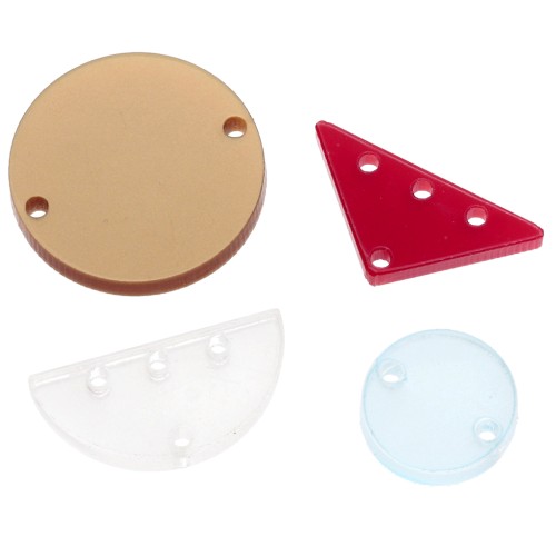 Regalo - Plexiglas Intercaire - Tamaño, color y forma aleatoria x1