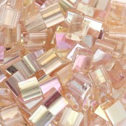 Miyuki Tila Beads 5x5x1.9 mm TL-55018 - Cristal Amarillo Arcoiris x10g|raw }}