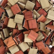 Miyuki Tila Beads 5x5x1.9 mm TL-55046 - Negro California Gold Rush Mat x10g