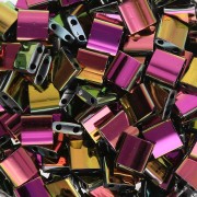 Miyuki Tila Beads 5x5x1.9 mm TL-55109 - Negro Vitrail Full x10g|raw }}