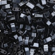 Miyuki Half Tila Beads 5x2.3x1.9mm HTL-55092 - Negro Azul Hematite Full x10g|raw }}