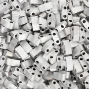 Miyuki Half Tila Beads 5x2.3x1.9mm HTL-55114 - Negro Labrador Full Mat x10g