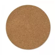 placas redondas de corcho 20 cm Natural x2