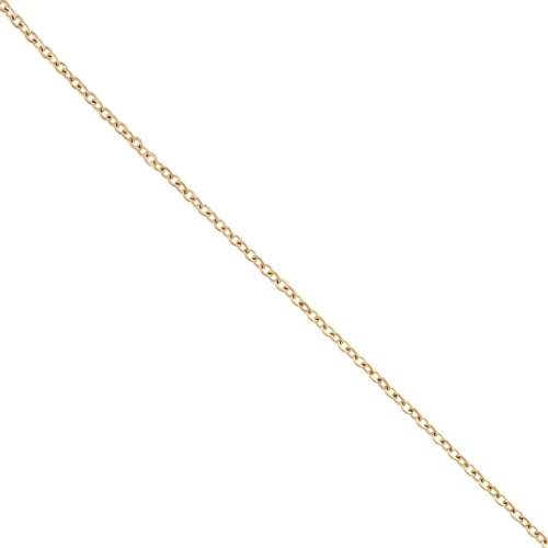 Forçat cadena de malla de 2 mm - 316L Oro de acero inoxidable x50cm