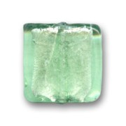 Cuadrados hoja de plata 20 mm Peridot x4|raw }}