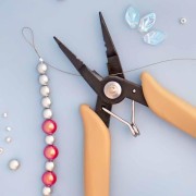 Alicates de joyería con resorte 4 en 1 14 cm - Beige x1