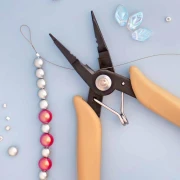 Alicates de joyería con resorte 4 en 1 14 cm - Beige x1